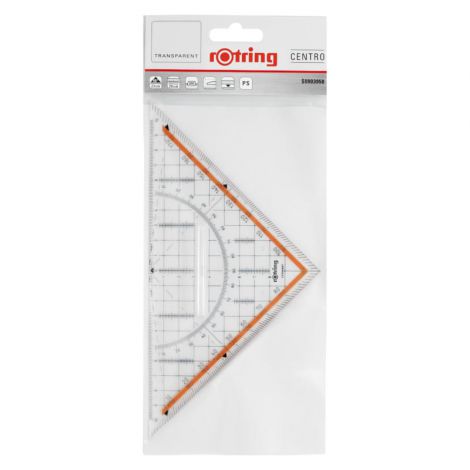 Ekierka rOtring Centro trójkąt geometryczny 20cm